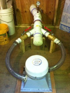 Early manifold before bypass