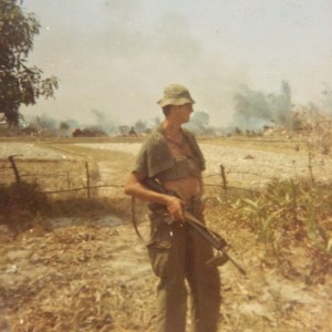 Me with Zippo boys in action in background