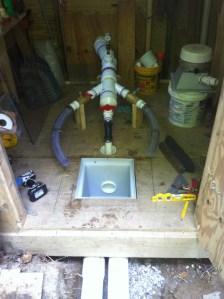 Cutaway of discharge box. Two 4